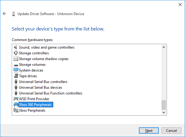 Update Your 360 Controller Driver Window 10